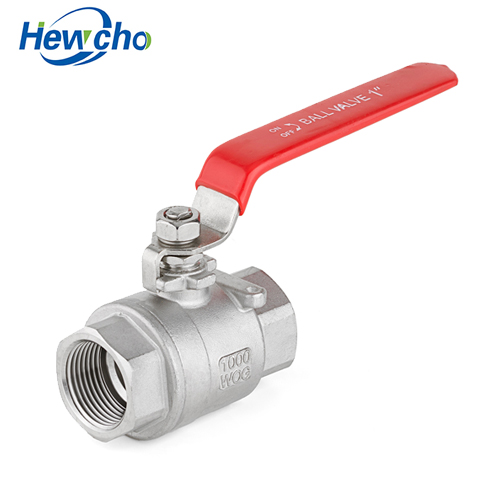 2 Piece Ball Valve Thread End