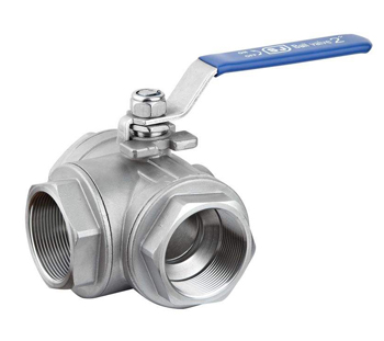 3 way ball valve L port