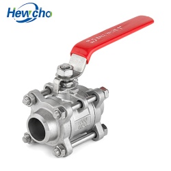 3 Piece Ball Valve Socket Weld Type